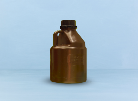 Brown HDPE Industrial Round Bottle/ Can – Food Grade, 1L & Custom Sizes